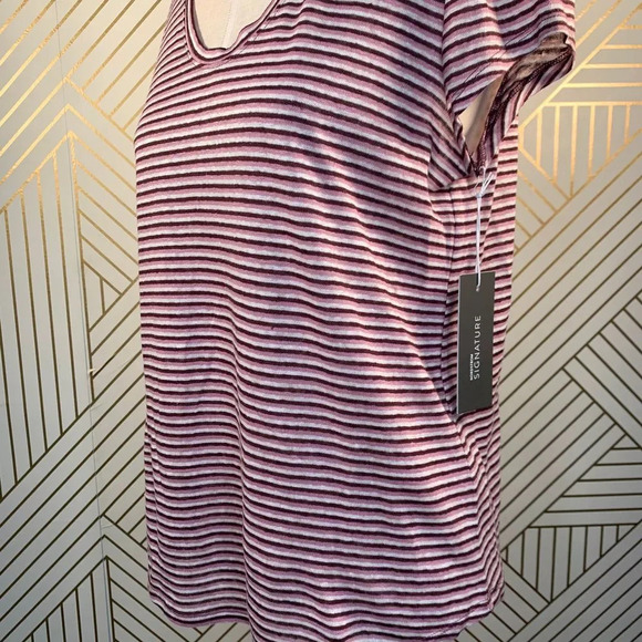 Nordstrom Signature Francesca 100% Linen T Shirt - Picture 6 of 9